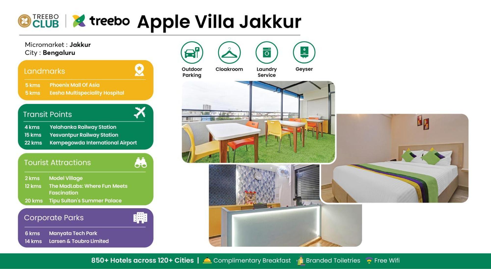 Treebo Apple Villa Μπανγκαλόρ Εξωτερικό φωτογραφία